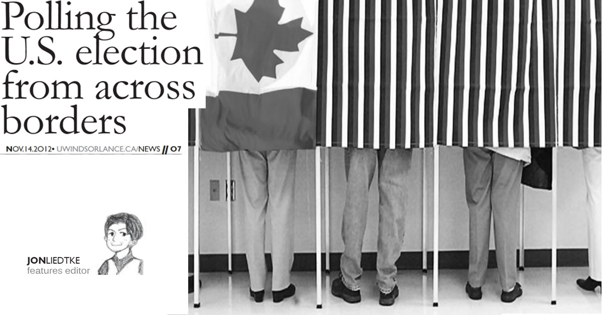 UWindsor Lance: Polling the U.S. election from across borders