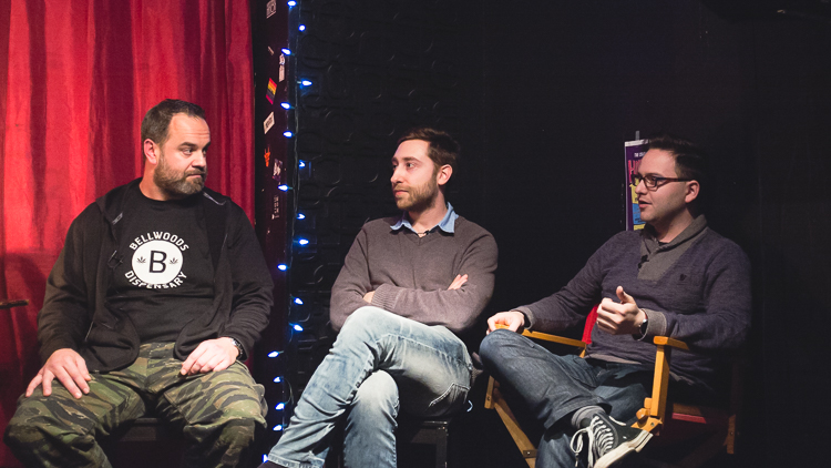 Jeff Donaldson (left), Alex Newman (middle), Jon Liedtke (right) Photo: Eric Zdancewicz / The Plaid Zebra