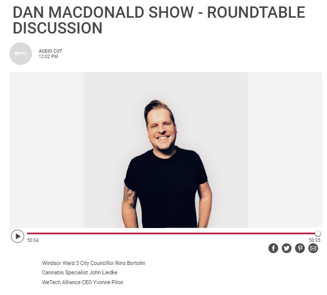 Dan Mac Donald show Friday Roundtable Bortolin, Pilon, Liedtke