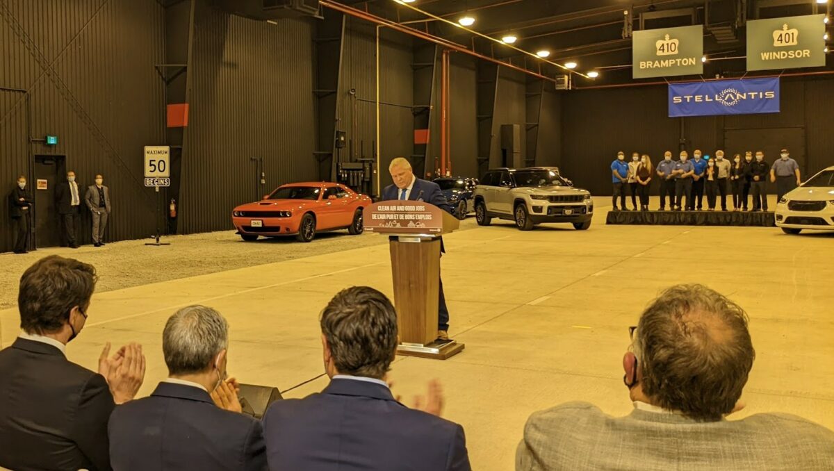 MPP Andrew Dowie on Ontario paying one-third of all EV deals