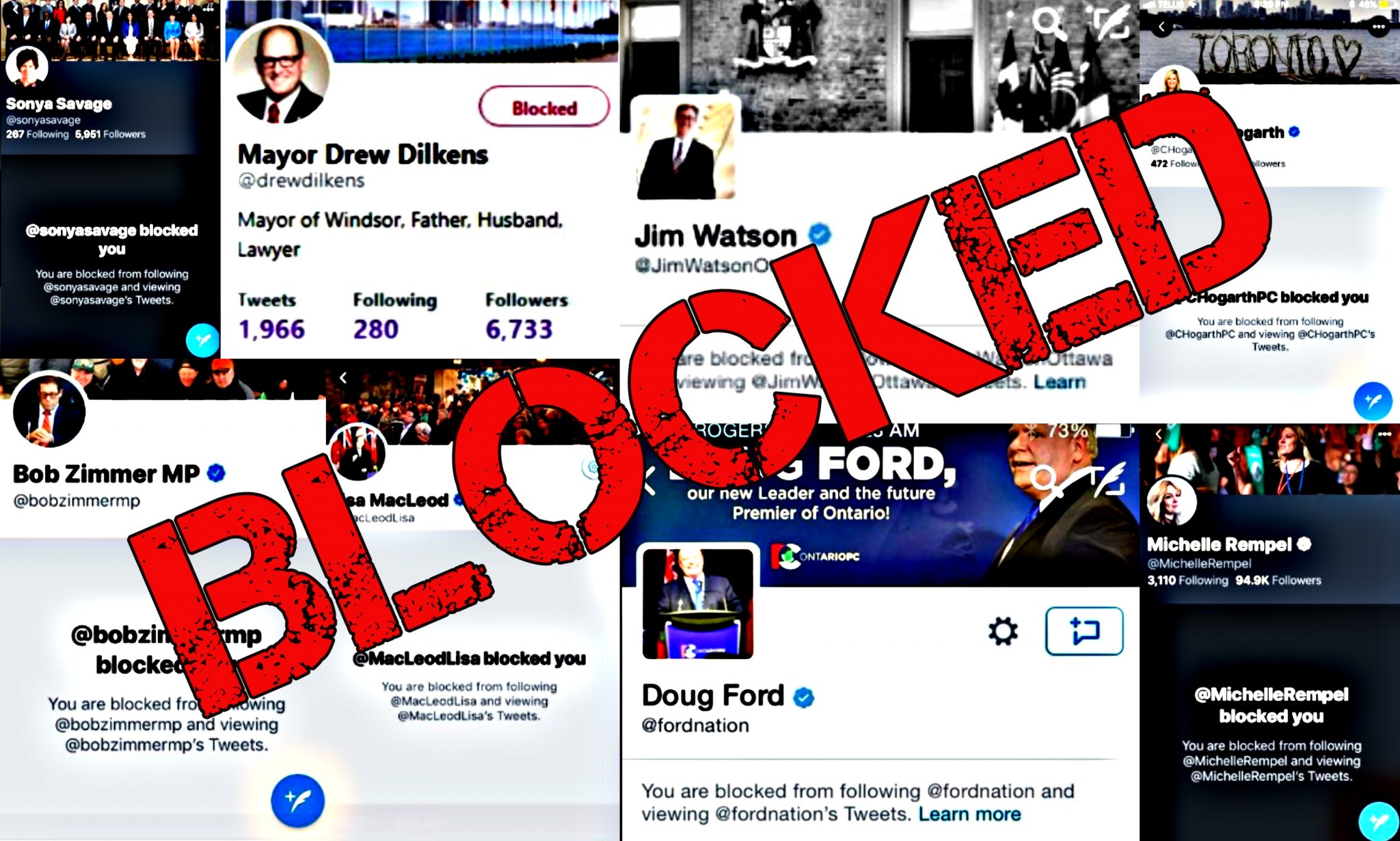 NATIONAL OBSERVER: Politicians can block you on Twitter. But should they?
