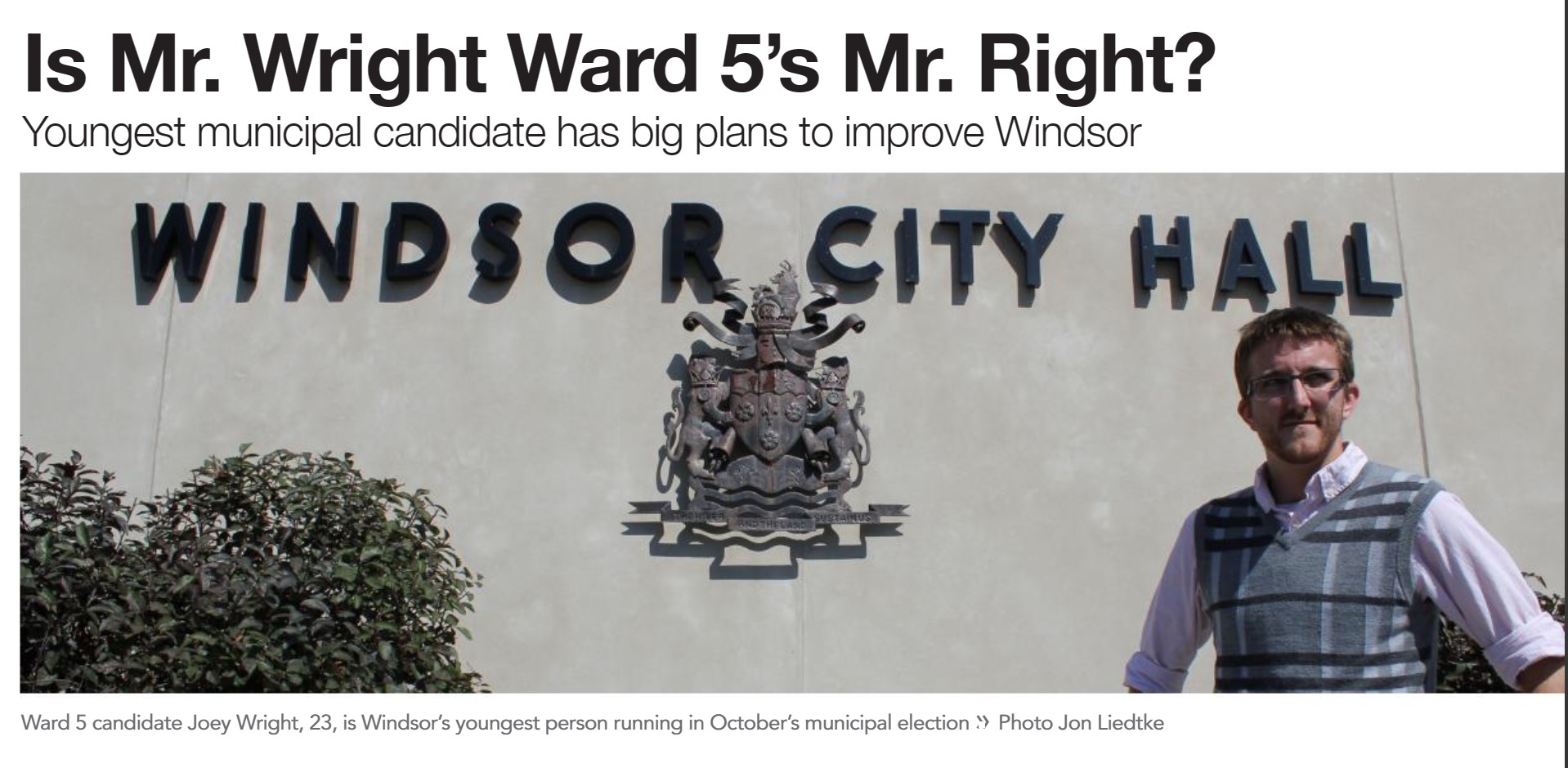 The Urbanite: Is Mr. Wright Ward 5’s Mr. Right? 