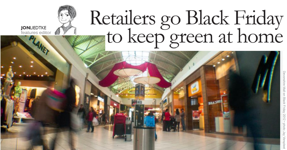 UWindsor Lance: Retailers go Black Friday to keep green at home