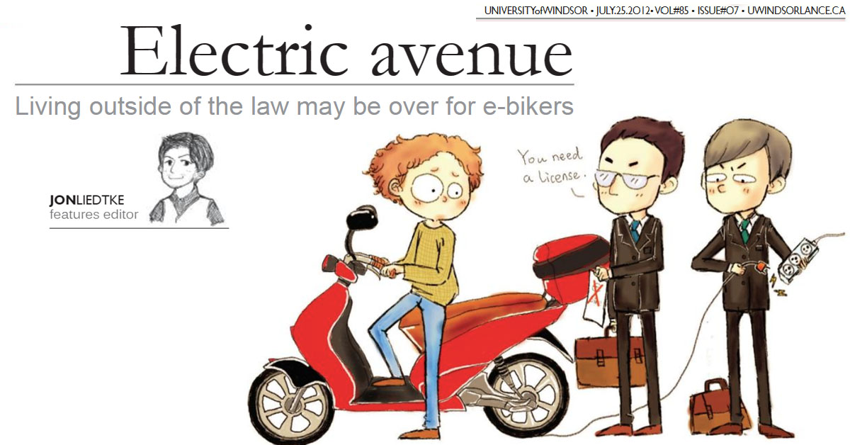 UWindsor Lance: Electric Avenue Issue 07, Volume 85 July 25, 2012 Jon Liedtke