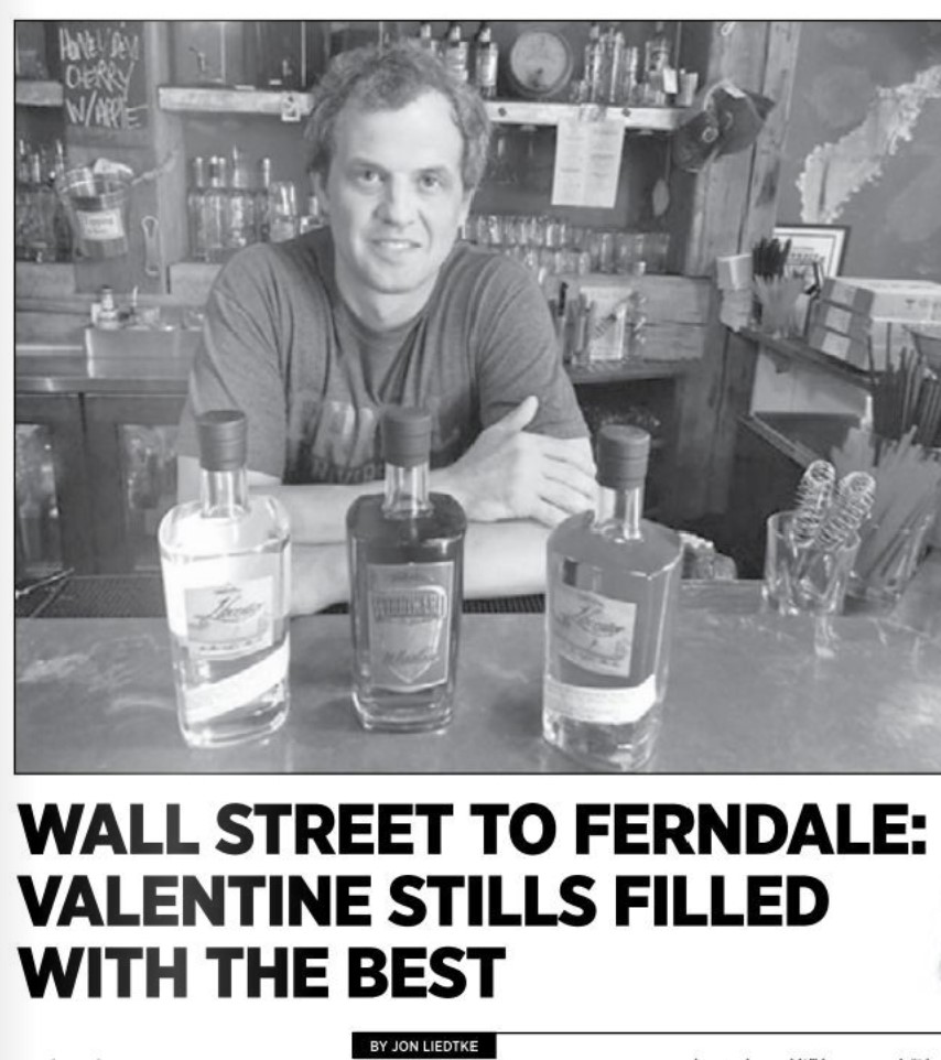 WINDSOR INDEPENDENT: WALL STREET TO FERNDALE: VALENTINE STILLS FILLED WITH THE BEST