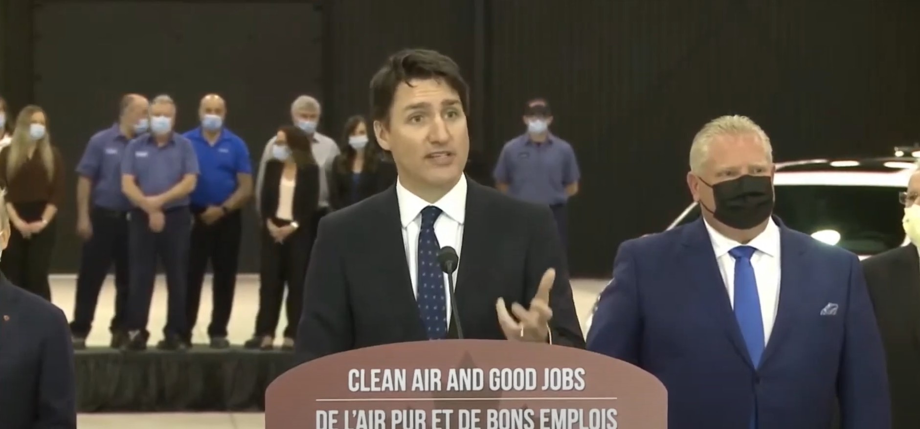 Rose City Politics: Jon Liedtke asks PM Trudeau and Premier Ford about EV Rebates (VIDEO)