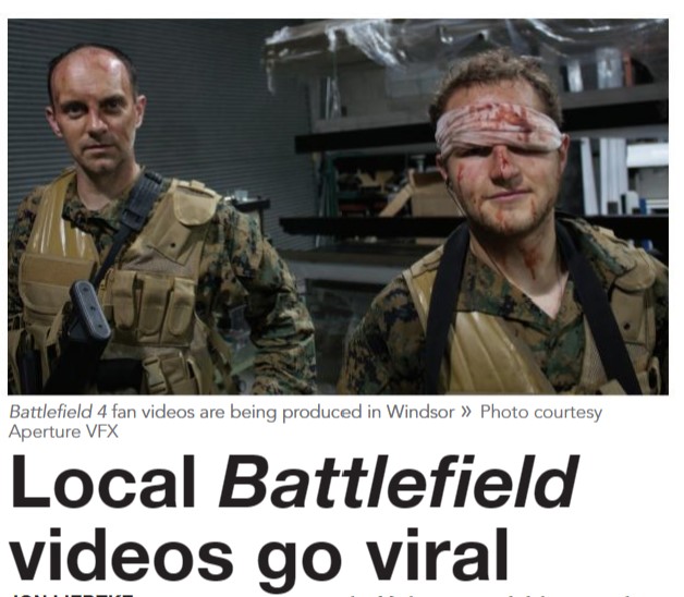 The Urbanite: Local Battlefield videos go viral 