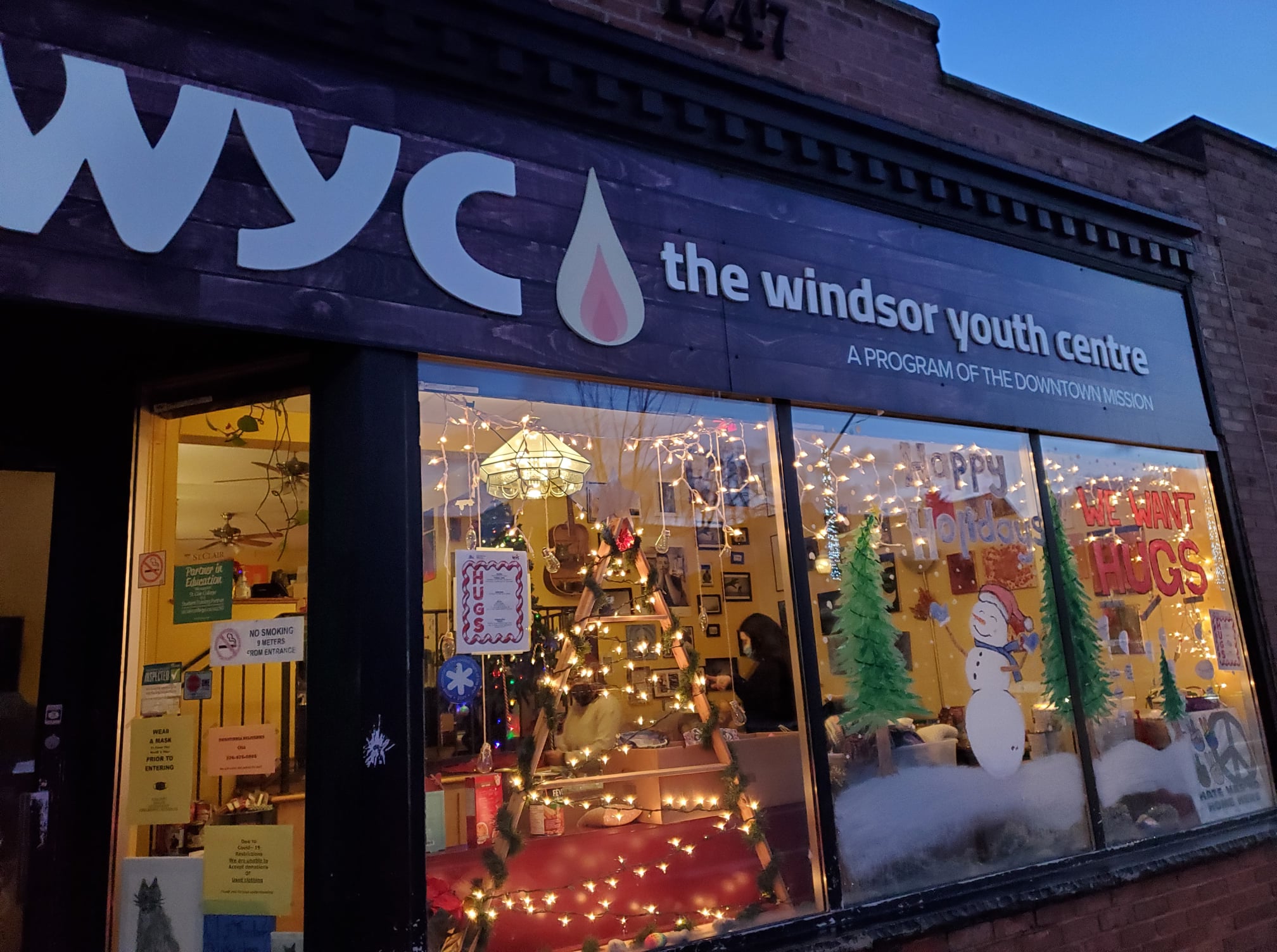 Windsor Youth Centre “Light the Way” campaign