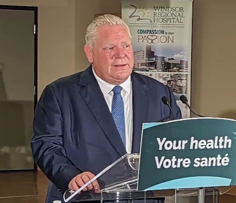 Is Doug Ford pushing to private healthcare?