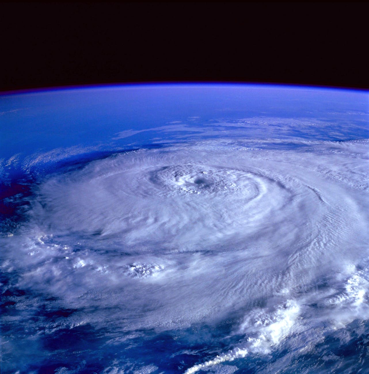 Hurricane Eye of the Storm (Photo by Pixabay)
