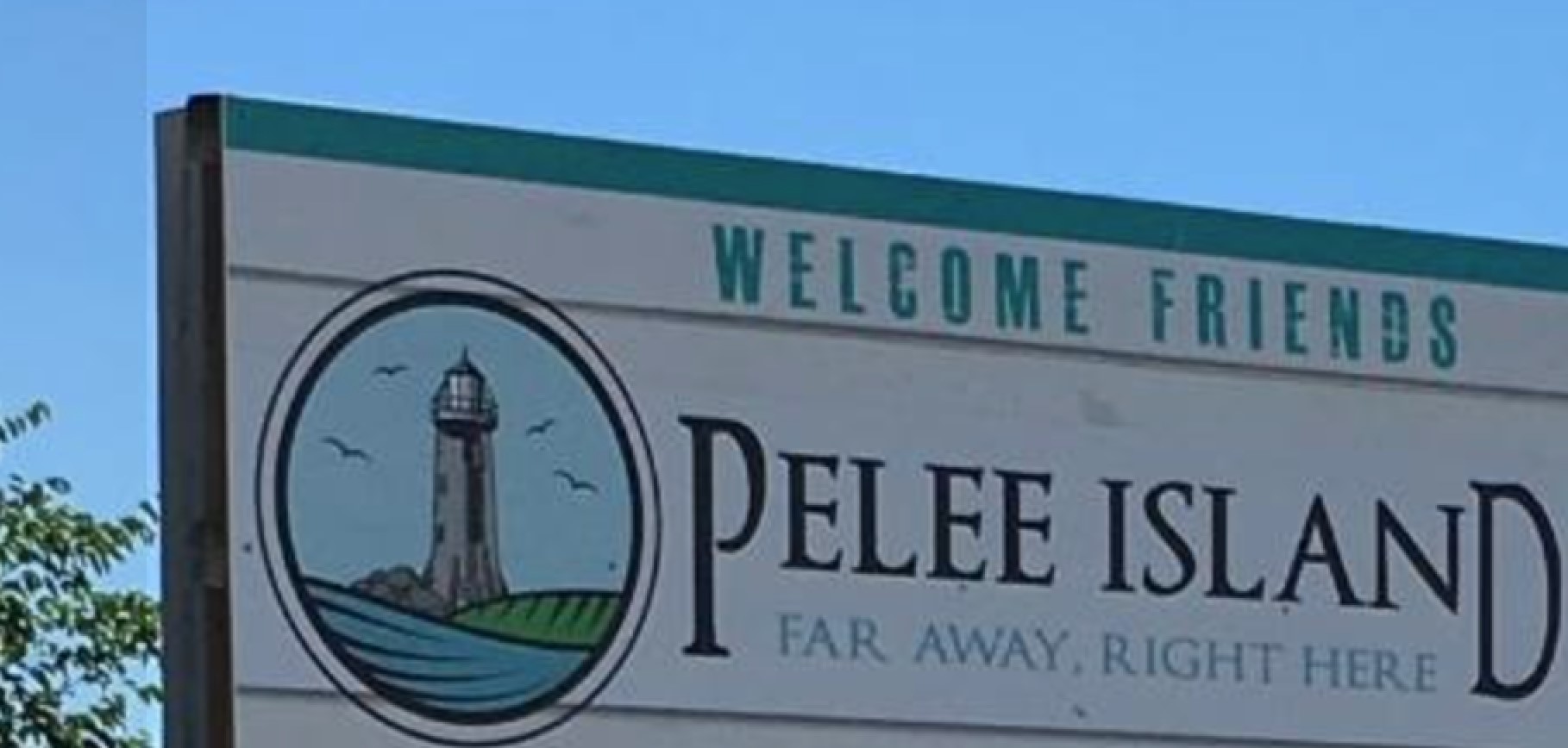 Pelee Island welcome sign (Pelee Island)