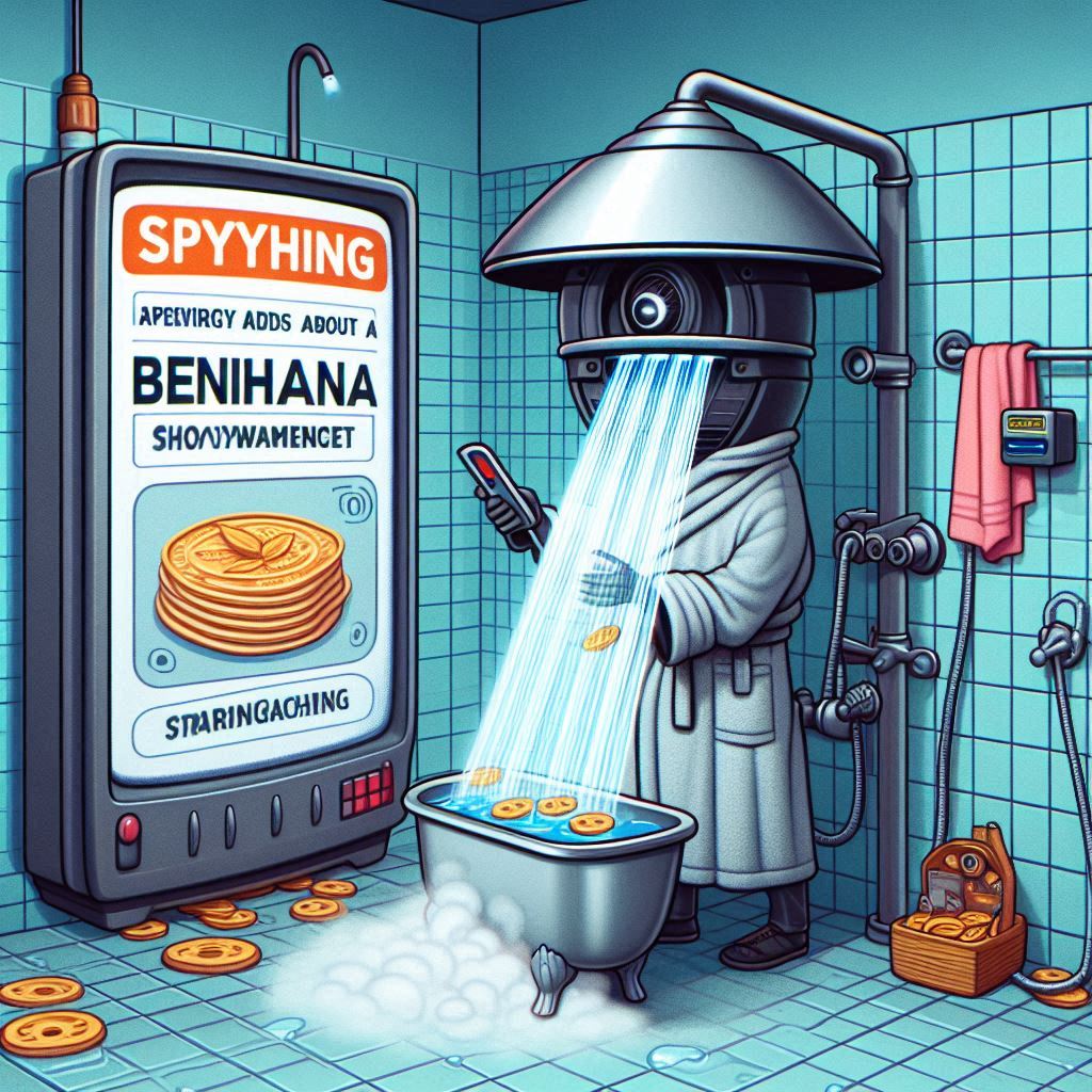Targeted Benihana Shower Ads