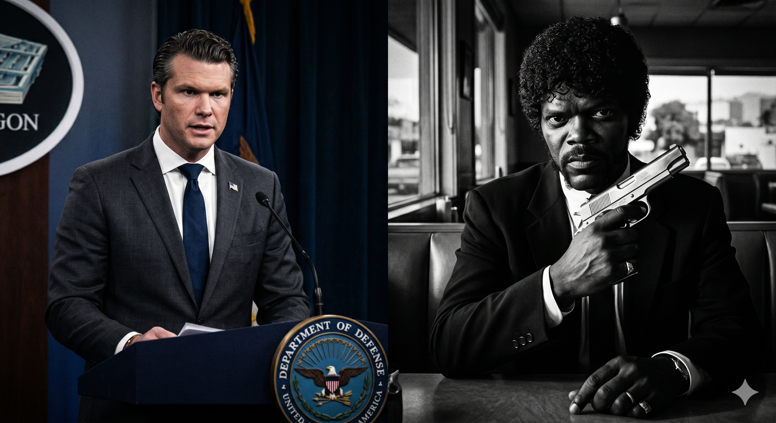 Pulp Fiction & The Memification of the Pentagon Pulpit