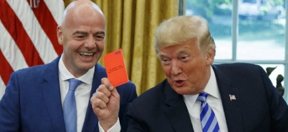 FIFA President Gianni Infantino & USA President Donald Trump