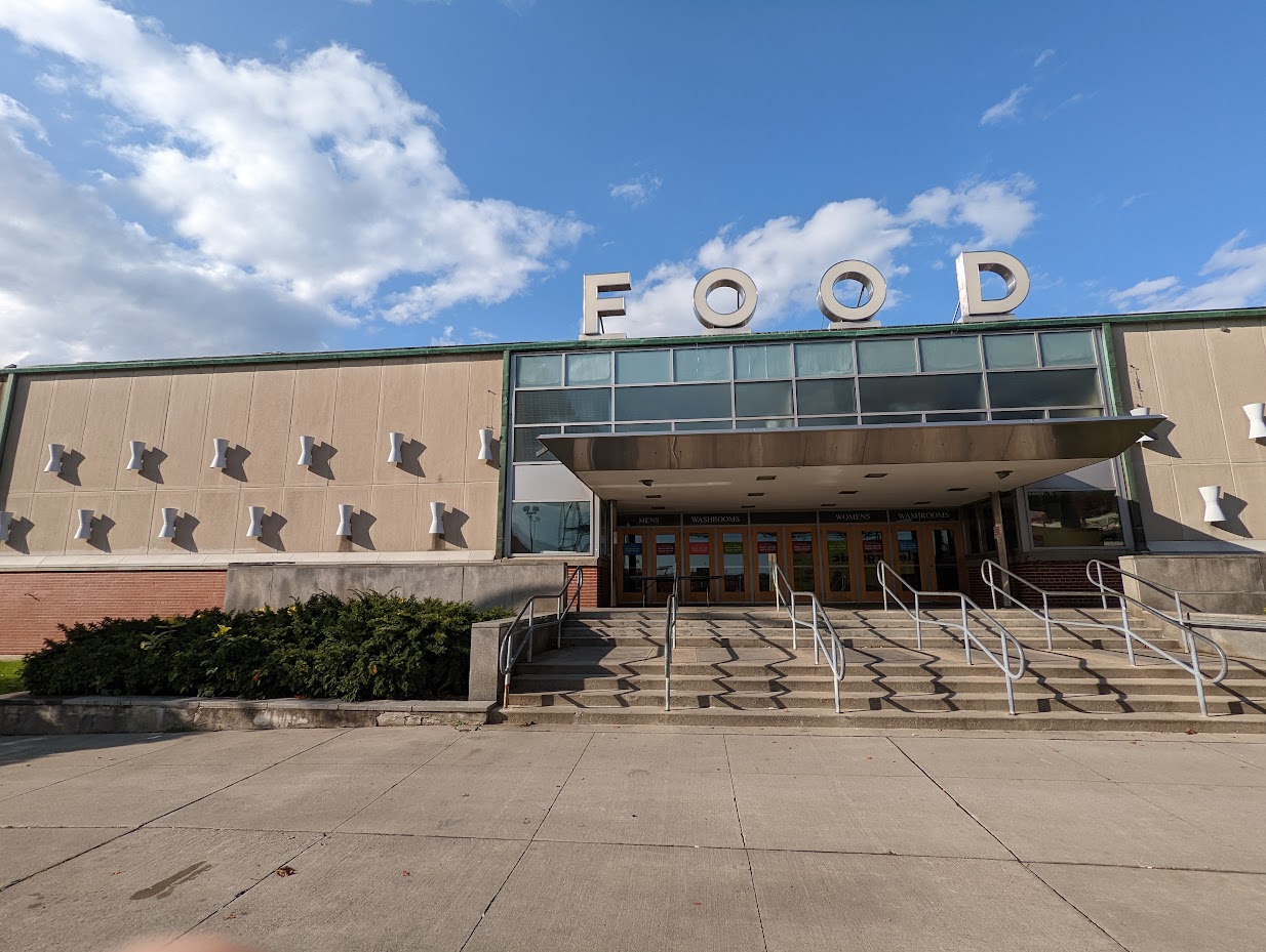 Food Building at Exhibition Place, Toronto, Ontario. (Jon Liedtke)